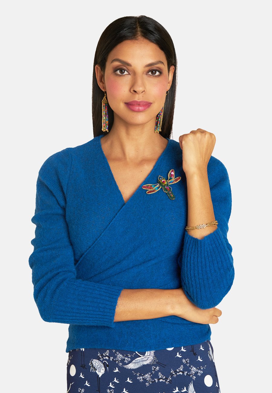 Кардиган Antoine et Lili CACHE COEUR BOHEME, Bleu Vif/Blue
Кардиган Antoine et Lili CACHE COEUR BOHEME, Bleu Vif/Blue