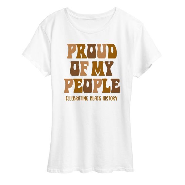 Женская футболка с графическим принтом «Горжусь своим народом» на тему истории чернокожих женщин Licensed Character, белый
Женская футболка с графическим принтом «Горжусь своим народом» на тему истории чернокожих женщин Licensed Character, белый