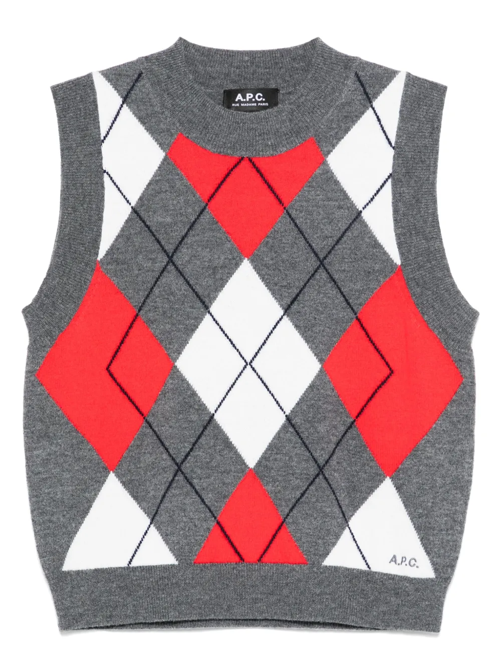 Пиа жилет A.P.C., серый
Пиа жилет A.P.C., серый
