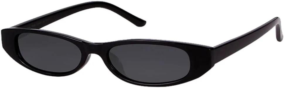 Винтажные ретро-солнцезащитные очки 2027 года, маленькие, сексуальные, в узкой оправе, овальной формы, черные, женские, с защитой от УФ-излучения UV400 MTZJH, C4
Винтажные ретро-солнцезащитные очки 2027 года, маленькие, сексуальные, в узкой оправе, овальной формы, черные, женские, с защитой от УФ-излучения UV400 MTZJH, C4