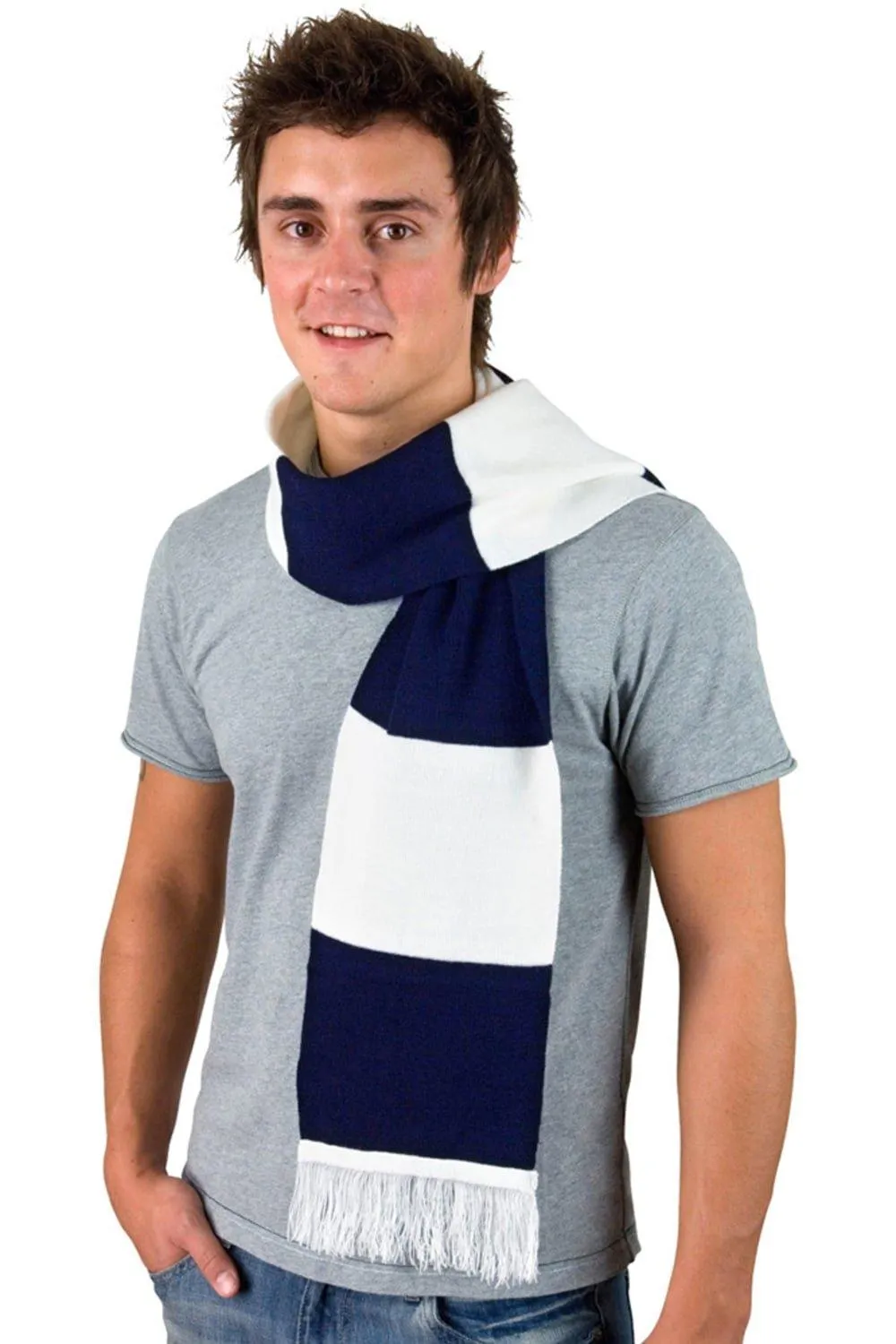 Тяжелый вязаный термозимний шарф Result, белый
Тяжелый вязаный термозимний шарф Result, белый