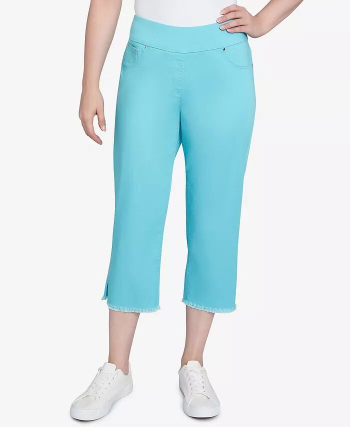 Брюки-капри Petite Oasis из денима с бахромой Ruby Rd., синий
Брюки-капри Petite Oasis из денима с бахромой Ruby Rd., синий