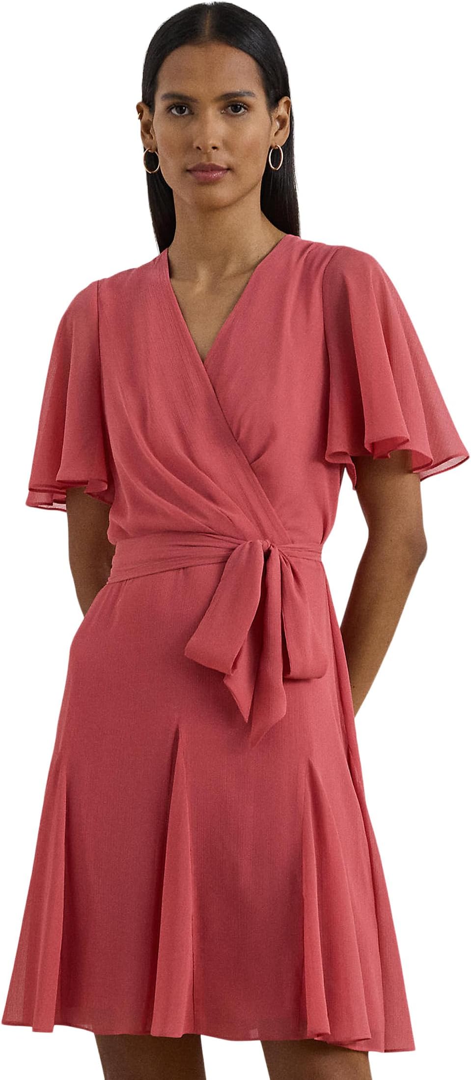 Платье Lauren Ralph Lauren Crinkle Georgette Surplice Dress, цвет Slate Rose
Платье Lauren Ralph Lauren Crinkle Georgette Surplice Dress, цвет Slate Rose