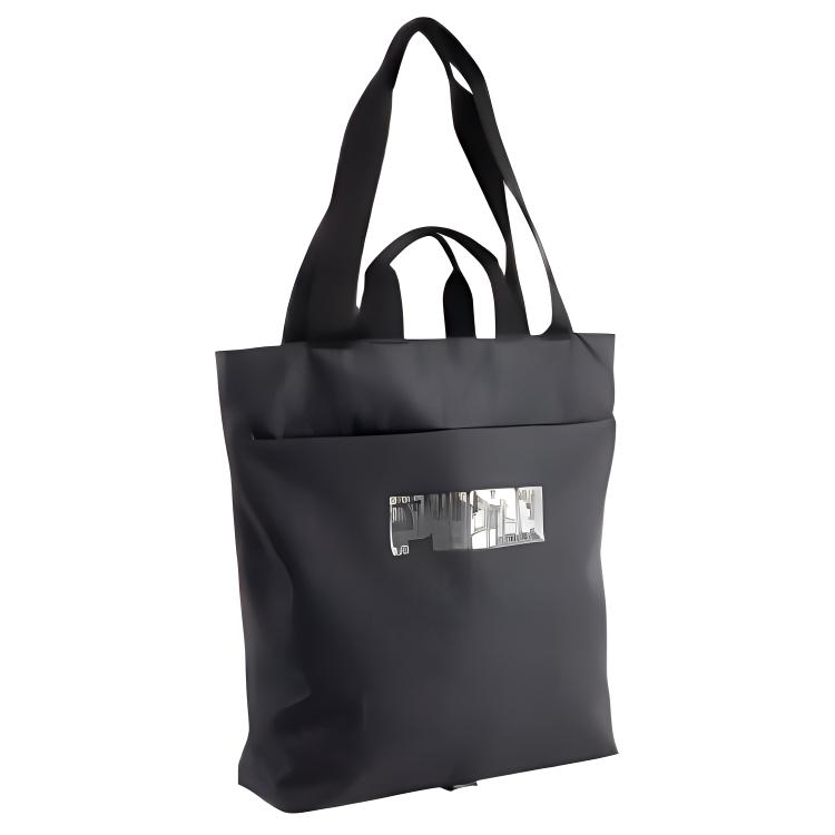 Футболка с одним плечом Повседневная Унисекс Чёрная и Металлик PUMA
Футболка с одним плечом Повседневная Унисекс Чёрная и Металлик PUMA