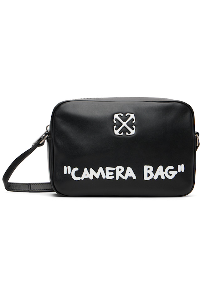 Сумка для фотоаппарата Jitney с цитатой из сумки Off-White, черный
Сумка для фотоаппарата Jitney с цитатой из сумки Off-White, черный