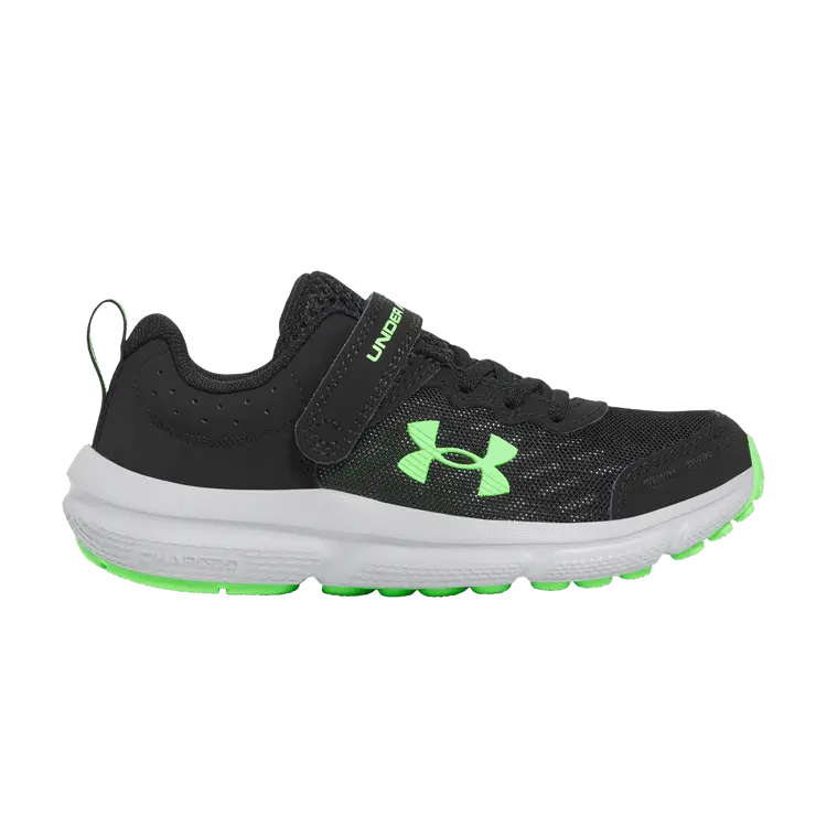 Кроссовки Under Armour Assert 10 AC PS 'Black Green Shock', черный
Кроссовки Under Armour Assert 10 AC PS 'Black Green Shock', черный