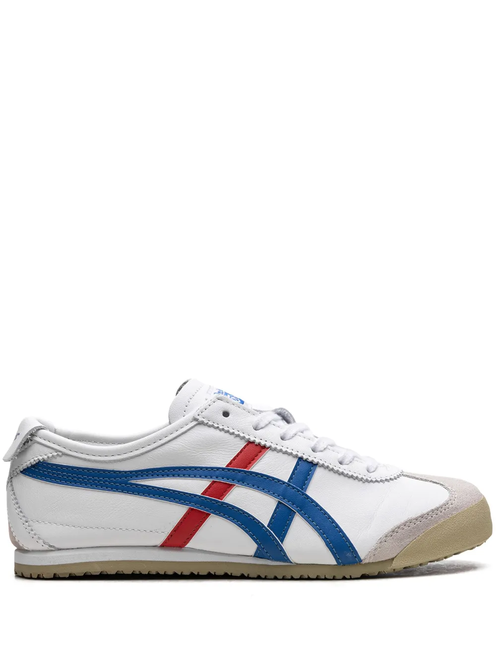 Кроссовки Mexico 66 White/Blue/Red Onitsuka Tiger, белый 
Кроссовки Mexico 66 White/Blue/Red Onitsuka Tiger, белый