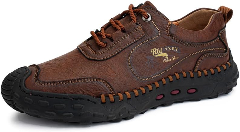 Мужские повседневные кроссовки для ходьбы Легкие удобные с шнуровкой Нескользящие плоские обувь для вождения Модные ретро Asifn, коричневый
Мужские повседневные кроссовки для ходьбы Легкие удобные с шнуровкой Нескользящие плоские обувь для вождения Модные ретро Asifn, коричневый