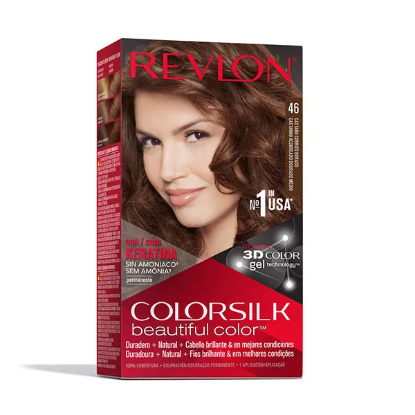 Перманентная краска для волос Colorsilk Colorsilk, цвет castaño cobrizo dorado
Перманентная краска для волос Colorsilk Colorsilk, цвет castaño cobrizo dorado