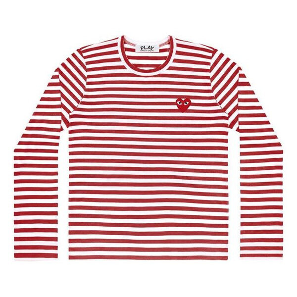 Футболка striped long-sleeve t-shirt 'red' Comme Des Garcons Play, красный
Футболка striped long-sleeve t-shirt 'red' Comme Des Garcons Play, красный
