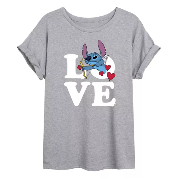 Футболка большого размера с изображением Купидона от Лило и Стич для младших классов Disney, серый
Футболка большого размера с изображением Купидона от Лило и Стич для младших классов Disney, серый