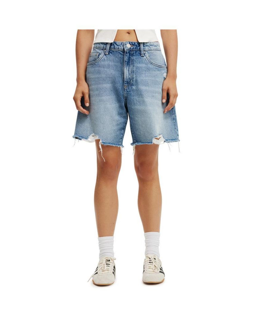 Женские свободные джинсовые шорты COTTON ON, Saltwater blue rip
Женские свободные джинсовые шорты COTTON ON, Saltwater blue rip