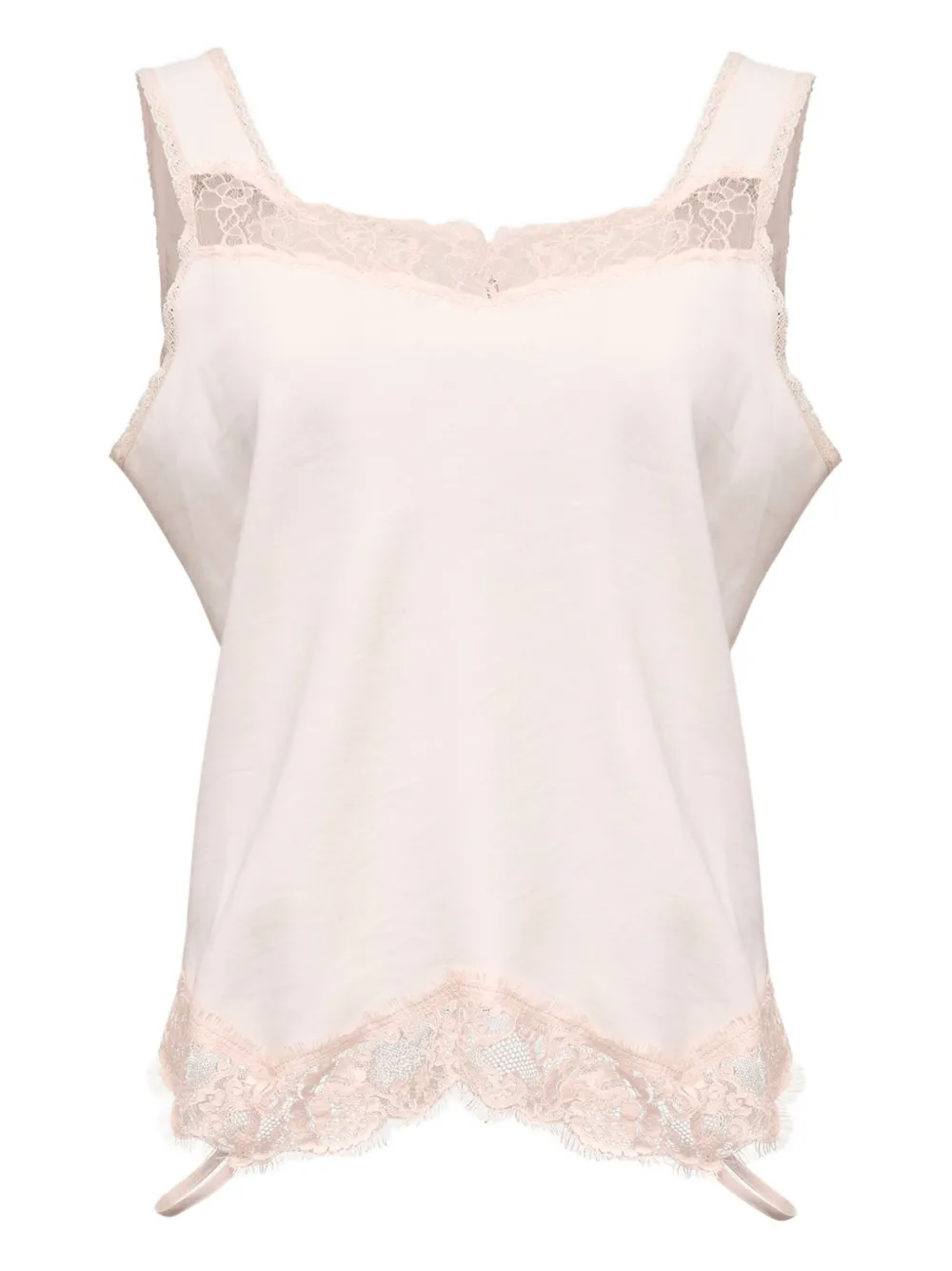Топ с кружевом Mm6 Maison Margiela, розовый
Топ с кружевом Mm6 Maison Margiela, розовый