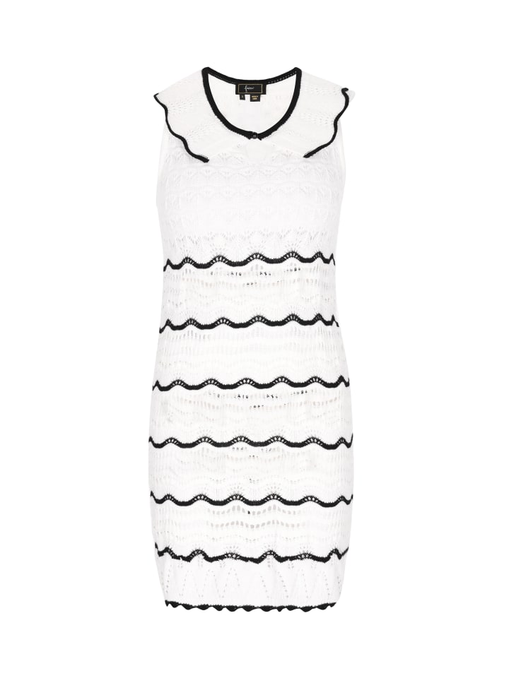 Платье до колена faina, белый 
Платье до колена faina, белый