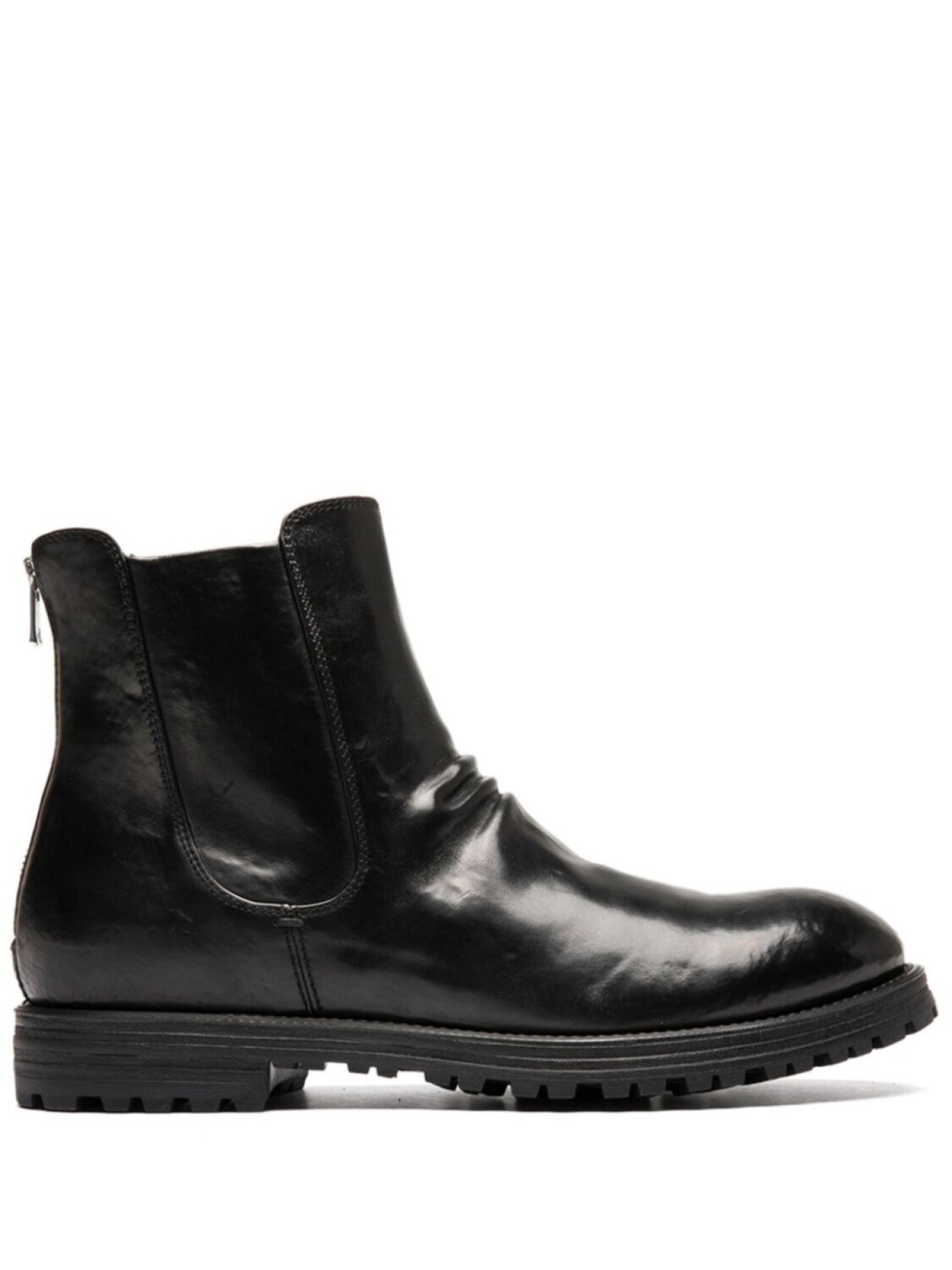 Кожаные ботинки на молнии Officine Creative, черный
Кожаные ботинки на молнии Officine Creative, черный