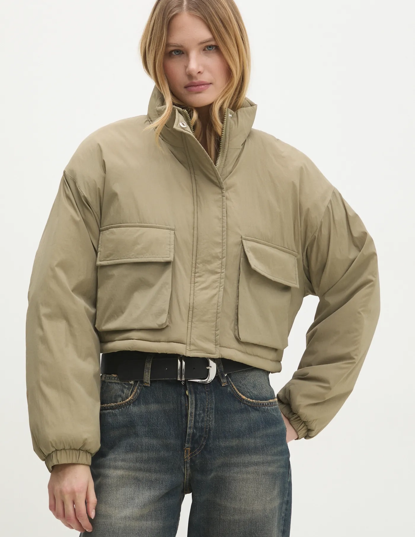 Куртка Answear Lab, зеленый 
Куртка Answear Lab, зеленый