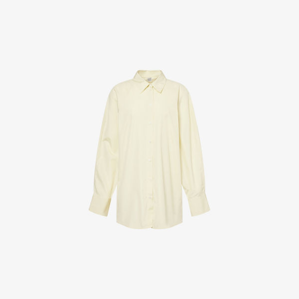 Рубашка Toteme с регланными рукавами, кремово-лаймовый
Рубашка Toteme с регланными рукавами, кремово-лаймовый