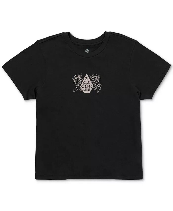 Детская хлопковая футболка с графическим логотипом Cupid для юниоров Volcom, черный
Детская хлопковая футболка с графическим логотипом Cupid для юниоров Volcom, черный