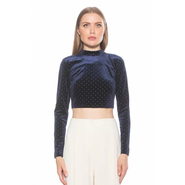 Женский топ с драпировкой и высоким воротом Ari с длинными рукавами Alexia Admor, синий
Женский топ с драпировкой и высоким воротом Ari с длинными рукавами Alexia Admor, синий