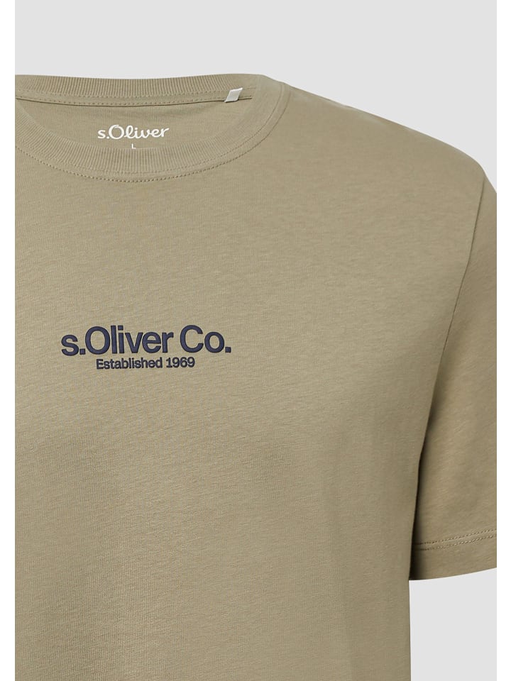 Футболка s.Oliver, оливковый
Футболка s.Oliver, оливковый