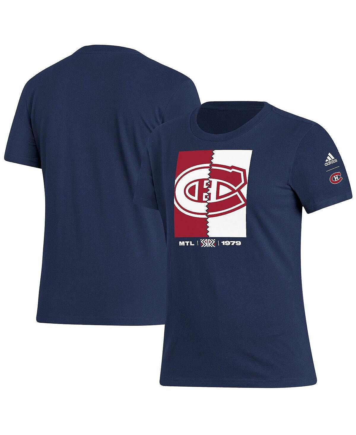 Женская темно-синяя футболка Montreal Canadiens Reverse Retro 2.0 Playmaker adidas, темно-синий
Женская темно-синяя футболка Montreal Canadiens Reverse Retro 2.0 Playmaker adidas, темно-синий