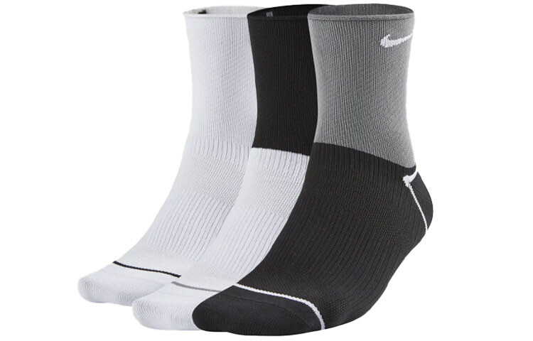 Носки до колена Nike унисекс 3 пары, черный/белый/серый
Носки до колена Nike унисекс 3 пары, черный/белый/серый