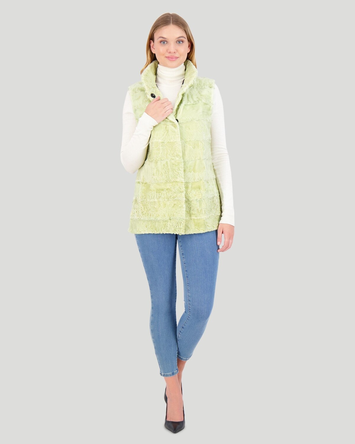 Горизонтальный жилет из ягненка GORSKI, цвет Light Green, Зеленый, Горизонтальный жилет из ягненка GORSKI, цвет Light Green
Горизонтальный жилет из ягненка GORSKI, цвет Light Green, Зеленый, Горизонтальный жилет из ягненка GORSKI, цвет Light Green