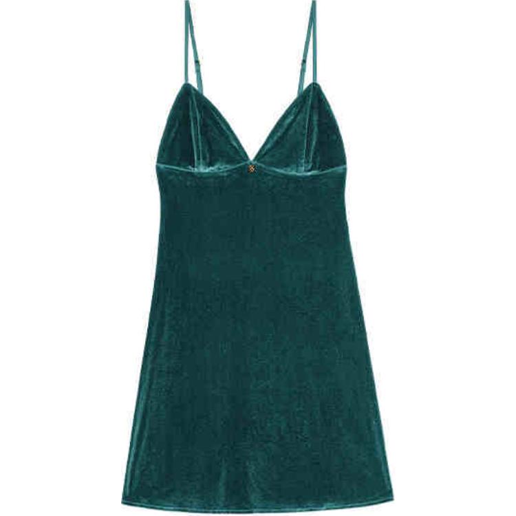 Женская ночная сорочка из велюра зелёная Victoria's Secret
Женская ночная сорочка из велюра зелёная Victoria's Secret