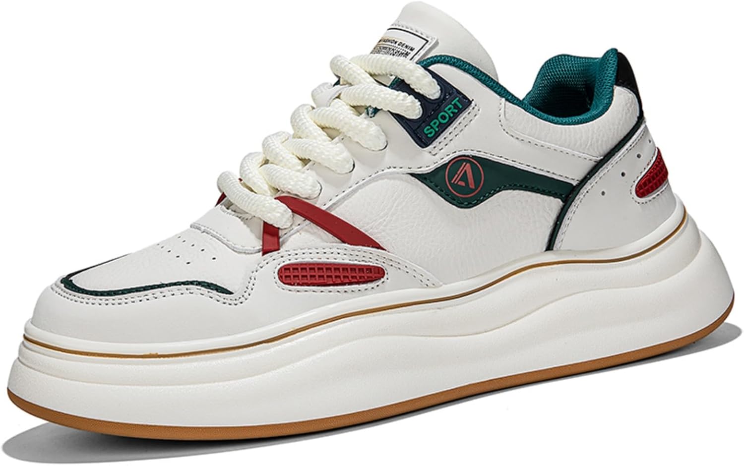 Мужские модные кроссовки с контрастным цветом, стильная повседневная обувь - идеально для прогулок по городу, выходных и ежедневных поездок Aokisx, зеленый
Мужские модные кроссовки с контрастным цветом, стильная повседневная обувь - идеально для прогулок по городу, выходных и ежедневных поездок Aokisx, зеленый