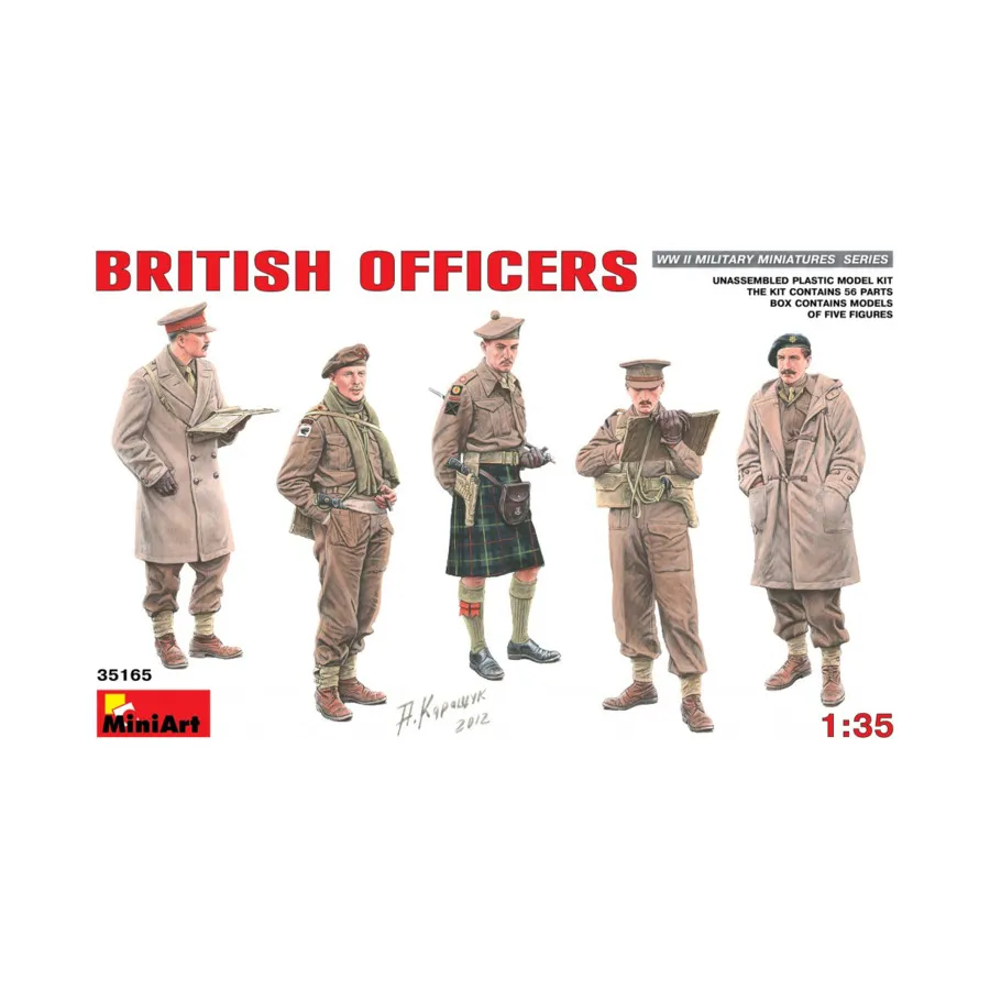 Британские офицеры, WWII Military Miniatures Series (1:35) (MiniArt Models)
Британские офицеры, WWII Military Miniatures Series (1:35) (MiniArt Models)