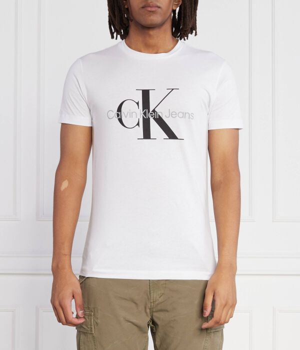 Футболка мужская Calvin Klein Jeans с логотипом, белый 
Футболка мужская Calvin Klein Jeans с логотипом, белый