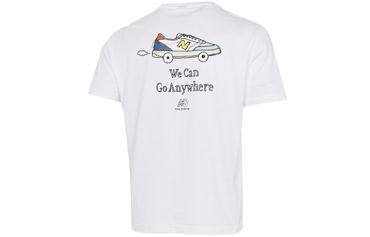 Футболка унисекс белая New Balance, белый
Футболка унисекс белая New Balance, белый