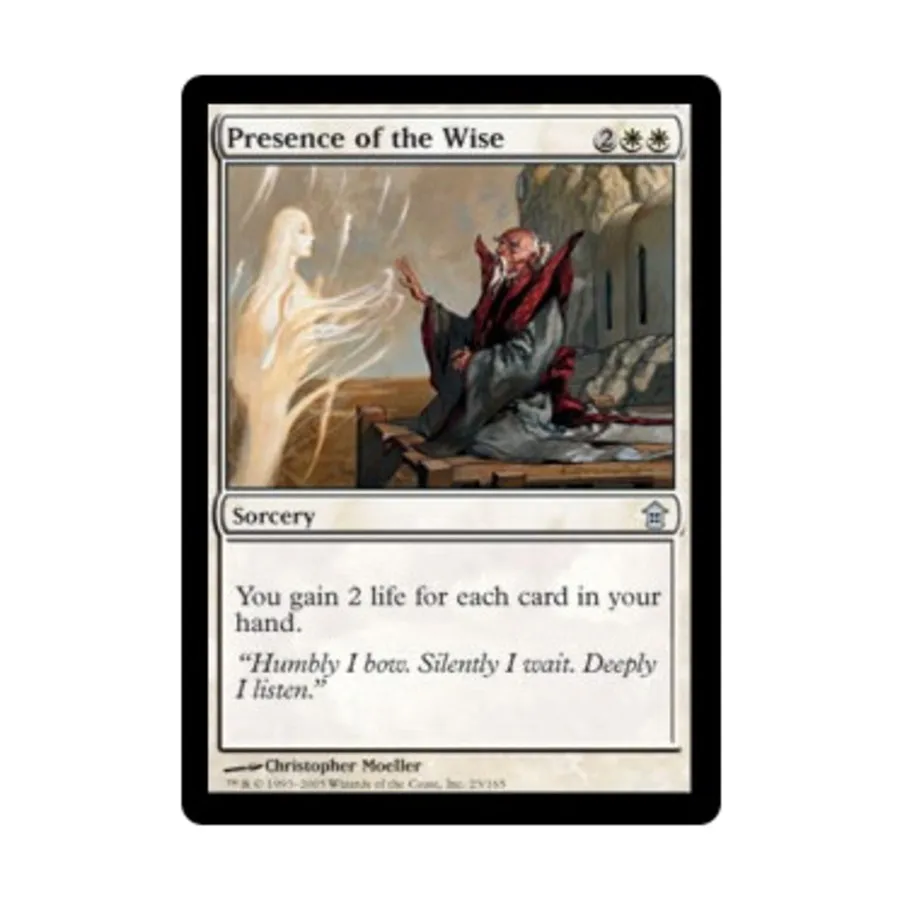 CCG Присутствие мудрых (U), MTG - Saviors of Kamigawa
CCG Присутствие мудрых (U), MTG - Saviors of Kamigawa