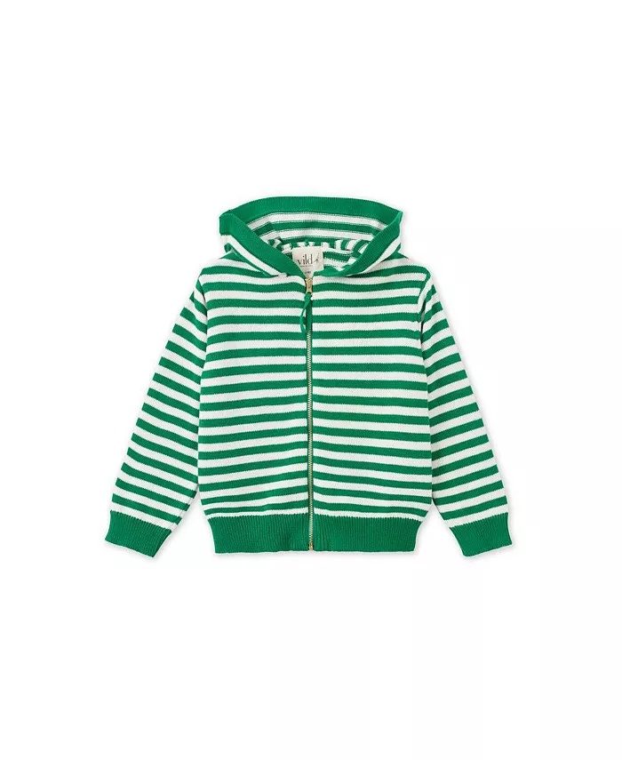 Детский кардиган из органической пряжи Vild House of Little, зеленый
Детский кардиган из органической пряжи Vild House of Little, зеленый