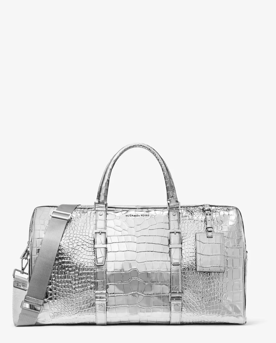 Сумка Bedford Travel из кожи с крокодиловым узором Michael Michael Kors, серебряный, Серебристый, Сумка Bedford Travel из кожи с крокодиловым узором Michael Michael Kors, серебряный
Сумка Bedford Travel из кожи с крокодиловым узором Michael Michael Kors, серебряный, Серебристый, Сумка Bedford Travel из кожи с крокодиловым узором Michael Michael Kors, серебряный