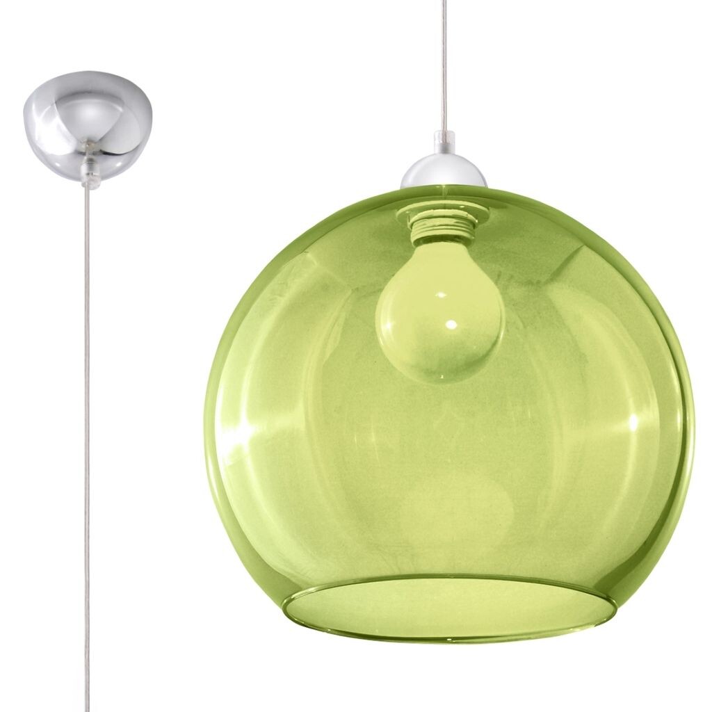 Подвесной светильник BALL зеленый 1xE27 60Вт сталь, стекло 120х30х30см Sollux Lighting
Подвесной светильник BALL зеленый 1xE27 60Вт сталь, стекло 120х30х30см Sollux Lighting