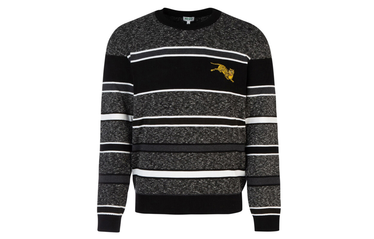 Свитер мужской Kenzo в полоску, черный / белый
Свитер мужской Kenzo в полоску, черный / белый