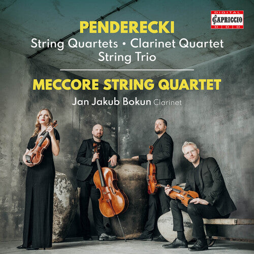 CD диск Penderecki / Meccore String Quartet: String Quartets Clarinet Quartet String Trio
CD диск Penderecki / Meccore String Quartet: String Quartets Clarinet Quartet String Trio
