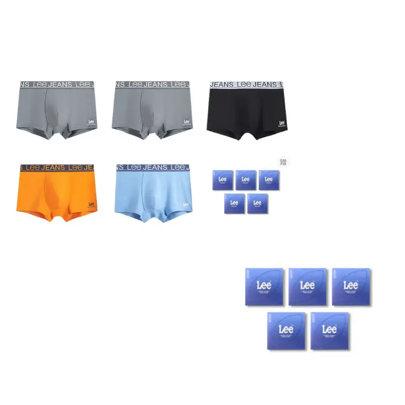Lee Подарочный набор мужского белья 5 пар
Lee Подарочный набор мужского белья 5 пар