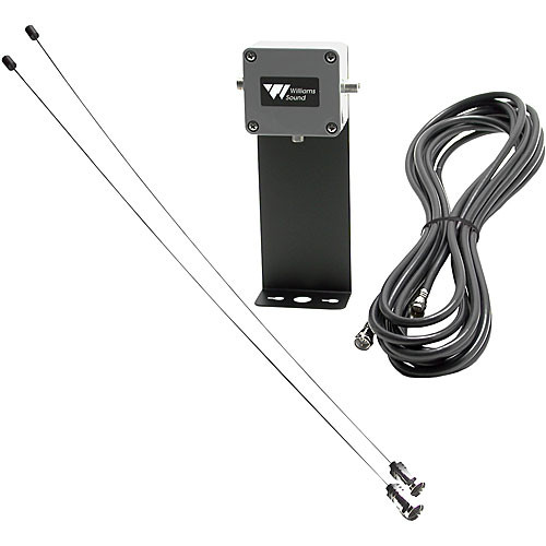 Williams Sound ANT024 - 75 Ohm Wall Mount Dipole Antenna ANT 024
Williams Sound ANT024 - 75 Ohm Wall Mount Dipole Antenna ANT 024