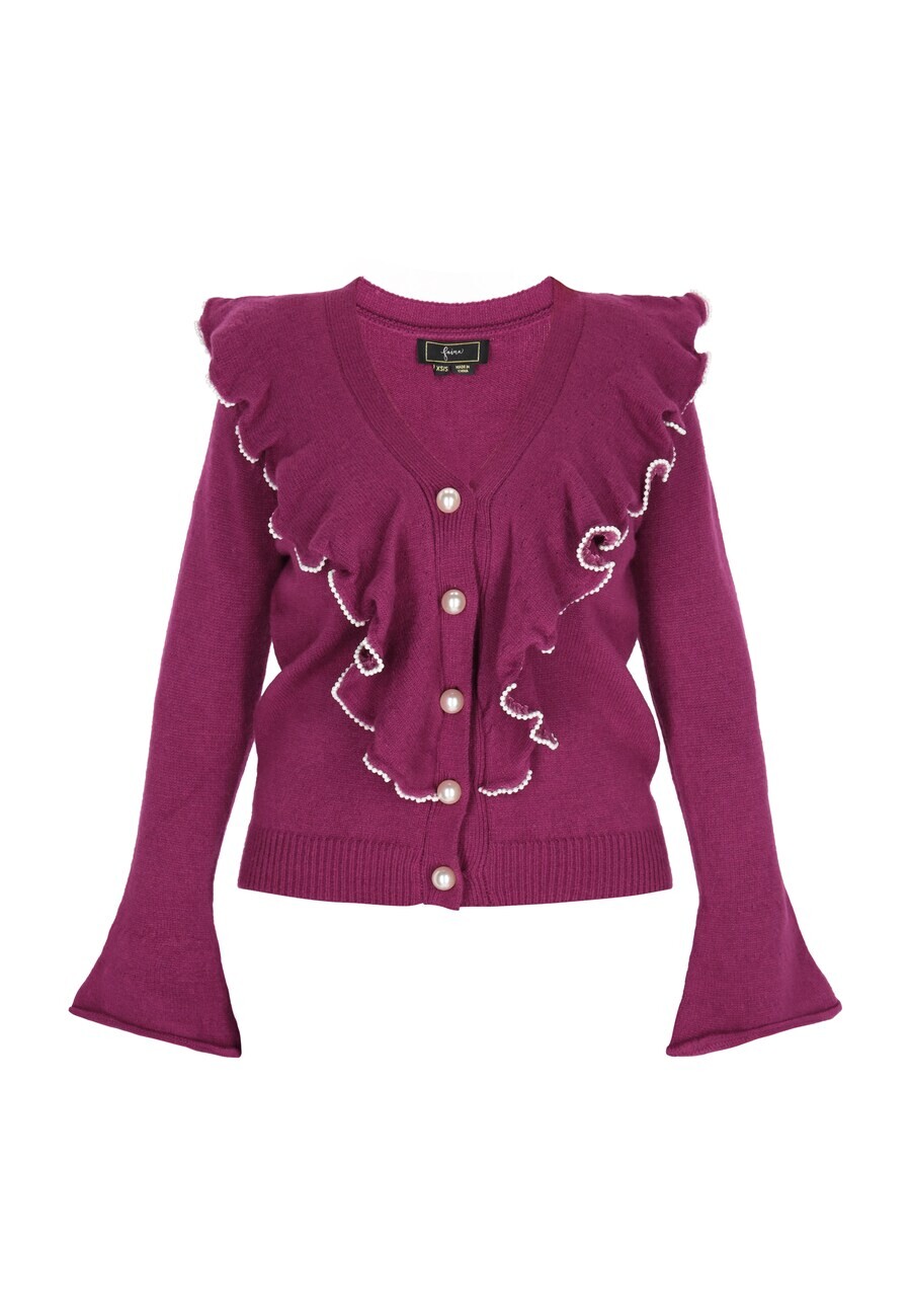 Вязаный кардиган faina Knit Cardigan, цвет plum
Вязаный кардиган faina Knit Cardigan, цвет plum