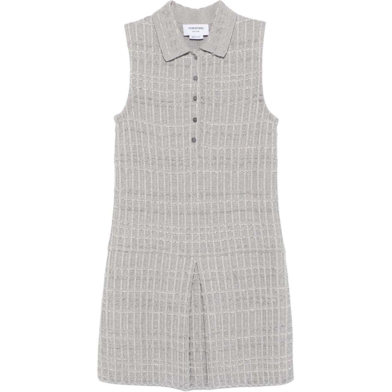 Твидовое жаккардовое мини-платье THOM BROWNE, серый
Твидовое жаккардовое мини-платье THOM BROWNE, серый