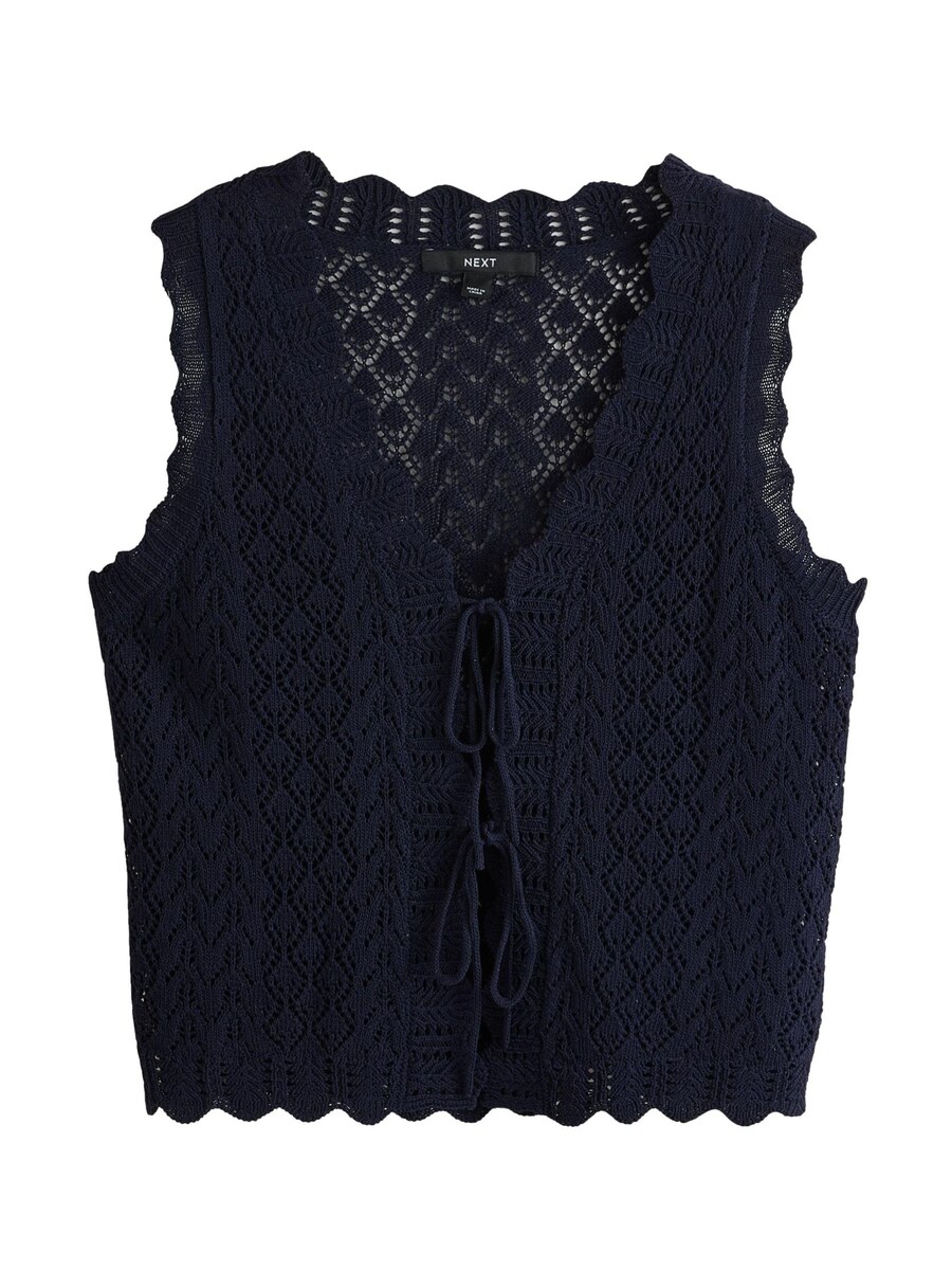 Вязаный жилет Next, темно-синий
Вязаный жилет Next, темно-синий