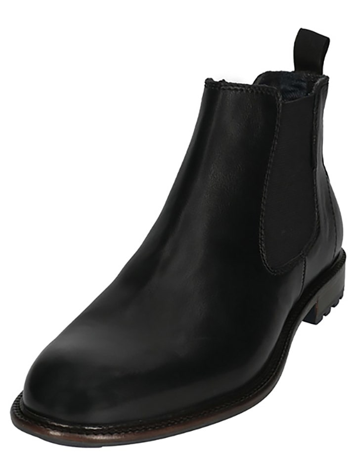 Bugatti Черные кожаные ботинки челси
Bugatti Черные кожаные ботинки челси