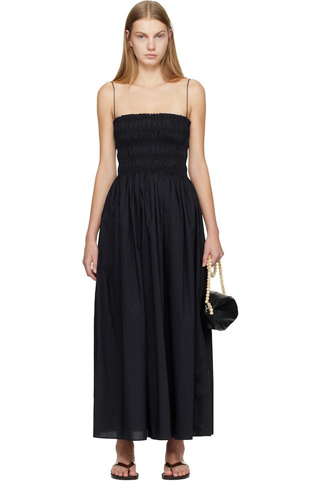 Платье-Миди с присборенным лифом Matteau, черный
Платье-Миди с присборенным лифом Matteau, черный