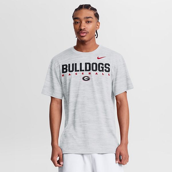 Мужская белая футболка Georgia Bulldogs Dugout Velocity Dri-Fit Nike
Мужская белая футболка Georgia Bulldogs Dugout Velocity Dri-Fit Nike