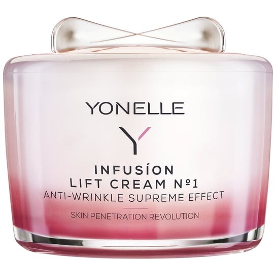 Инфузионный крем-лифтинг, 55 мл Yonelle, Infusion Lift Cream № 1
Инфузионный крем-лифтинг, 55 мл Yonelle, Infusion Lift Cream № 1