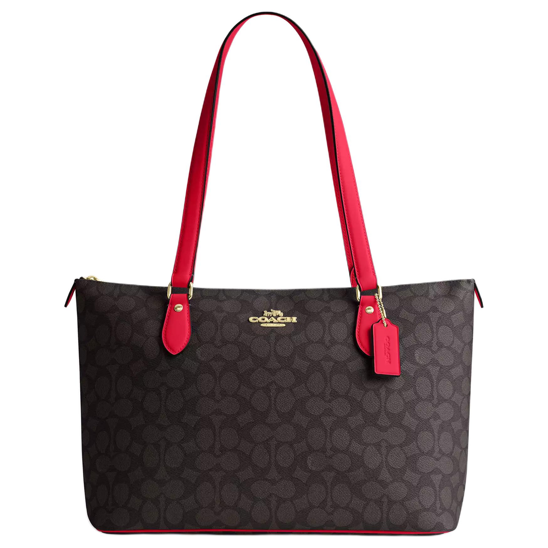 COACH Покрытая галерейная холщовая сумка-шоппер
COACH Покрытая галерейная холщовая сумка-шоппер