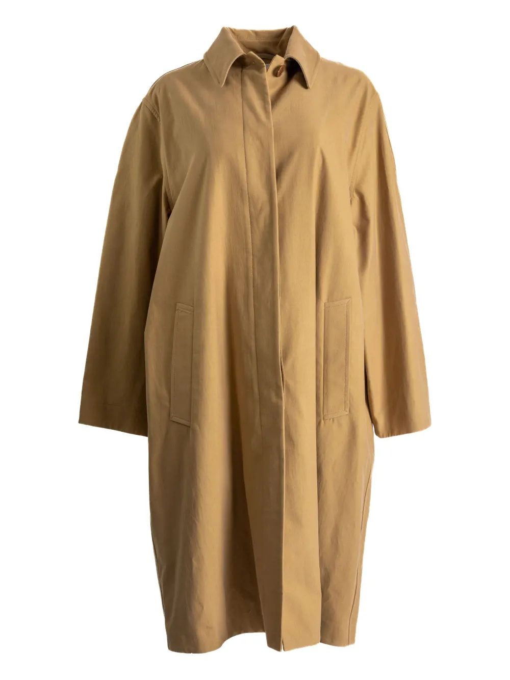 Пальто из хлопка и кашемира The Row, коричневый
Пальто из хлопка и кашемира The Row, коричневый