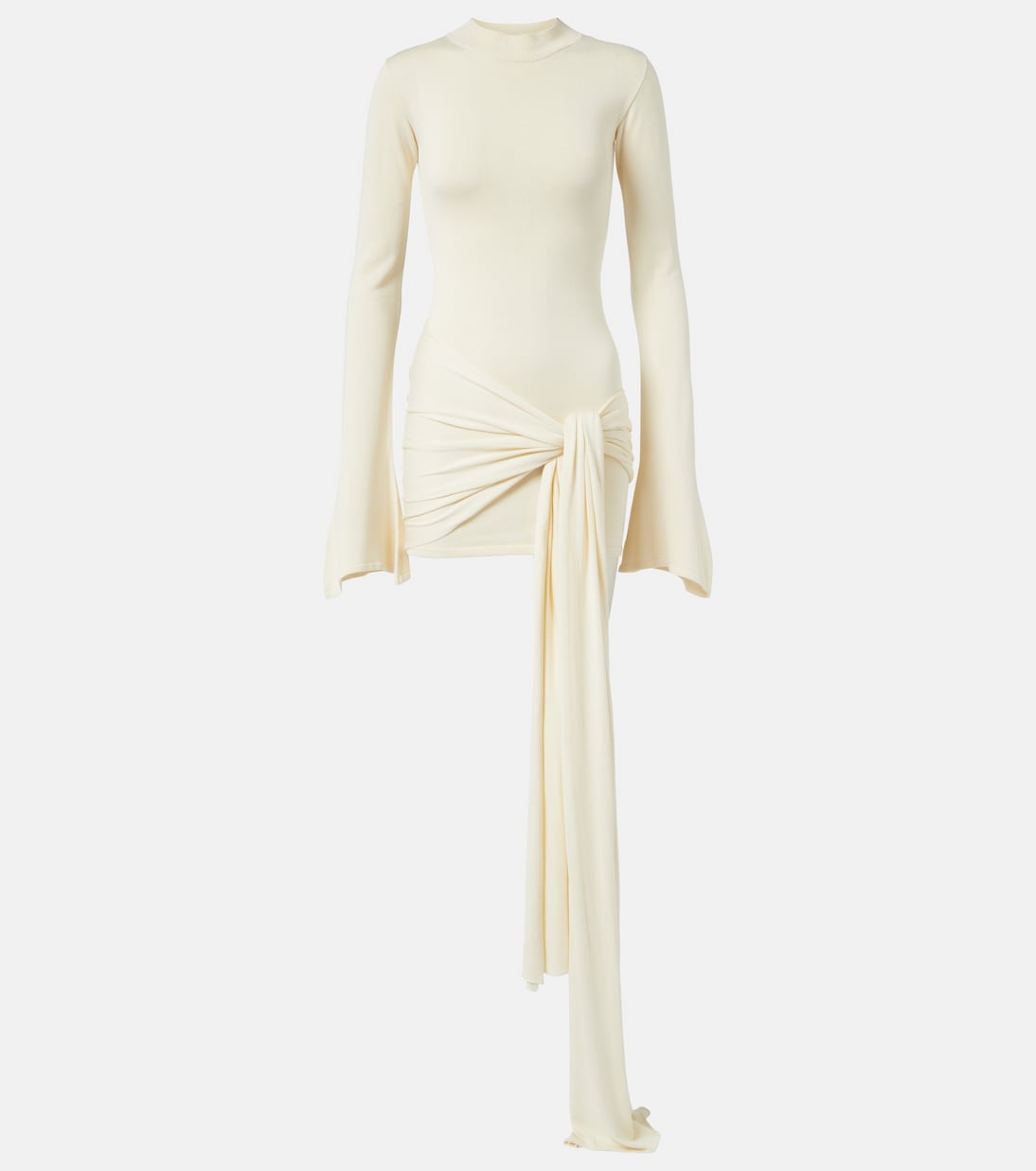 Мини-платье из смесового шелка со сборками Aya Muse, белый
Мини-платье из смесового шелка со сборками Aya Muse, белый